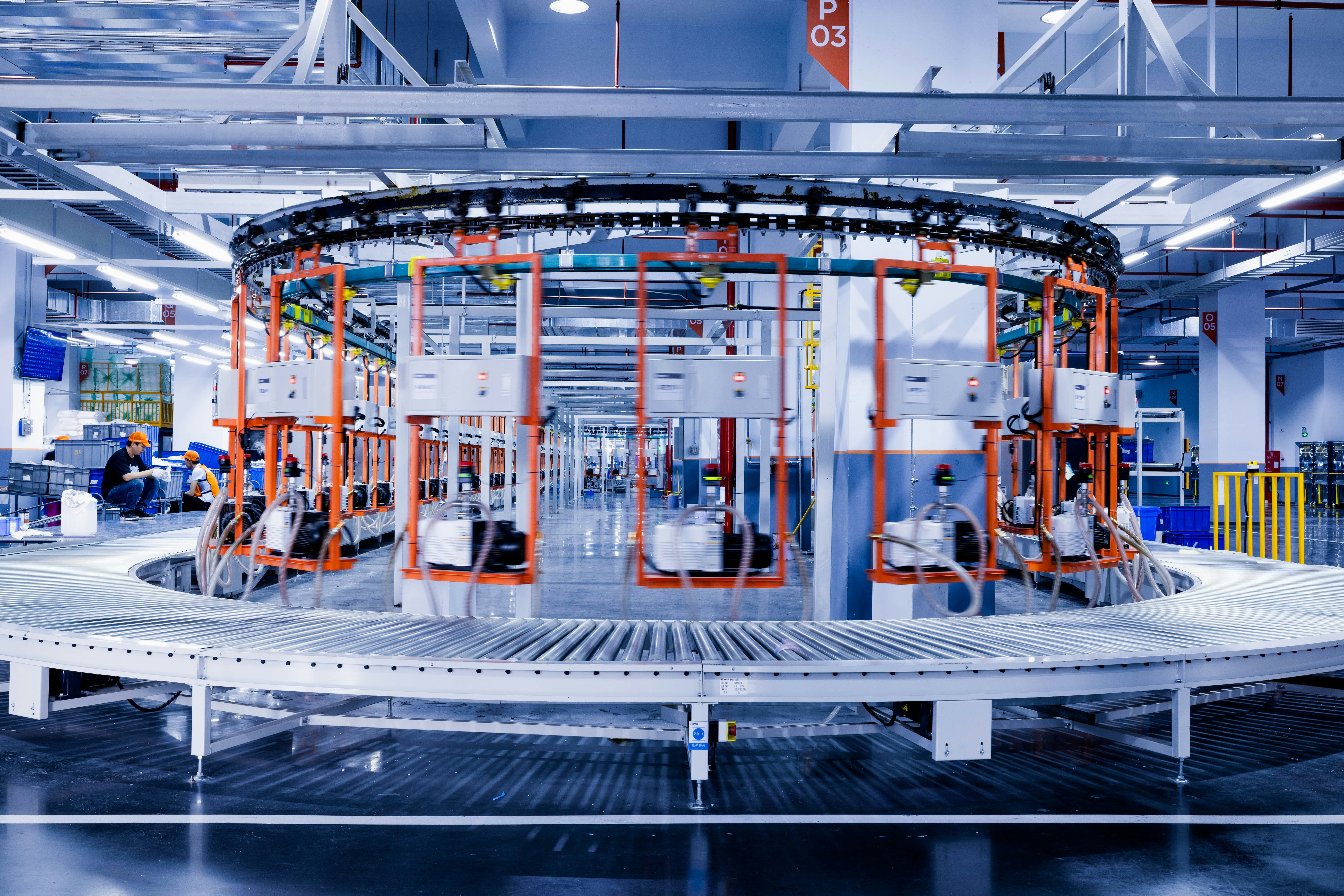 Beverage production line